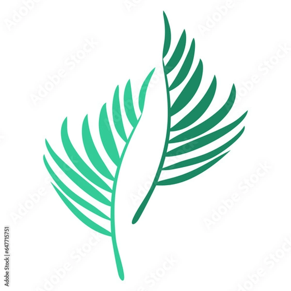 Obraz Retro Palm Leaves