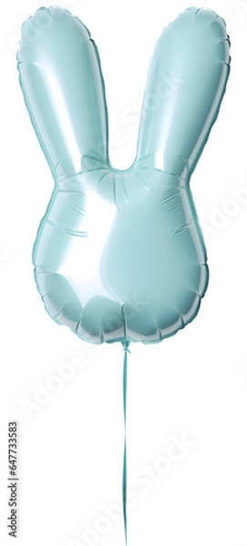 Fototapeta Rabbit balloon for party and celebration