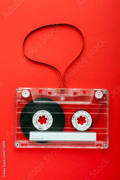 Fototapeta Audio tape cassette