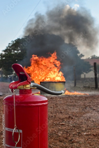 Obraz Fire extinguisher