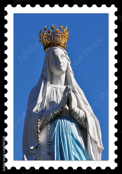 Obraz Timbre Vierge Marie