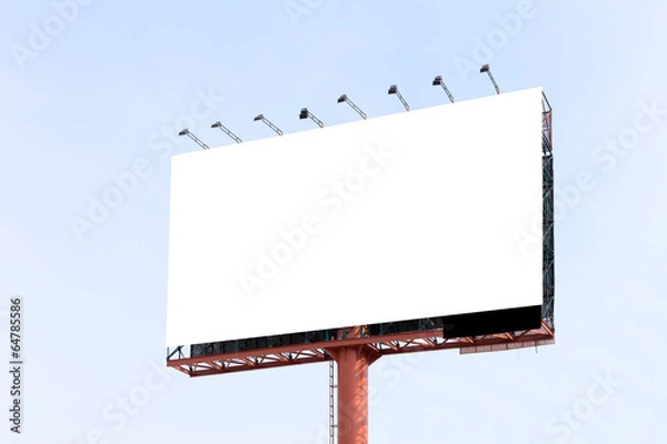 Obraz Blank billboard useful for your advertisement