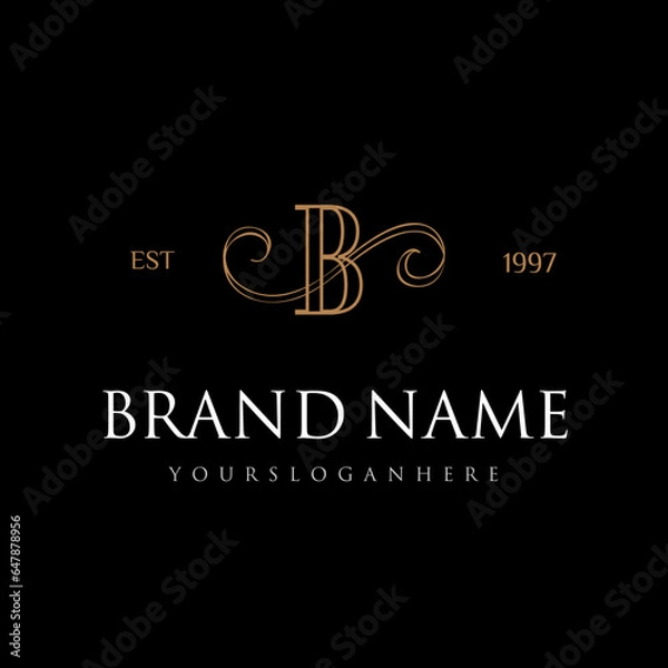 Obraz Elegant luxury logo