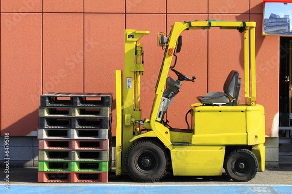 Fototapeta フォークリフト