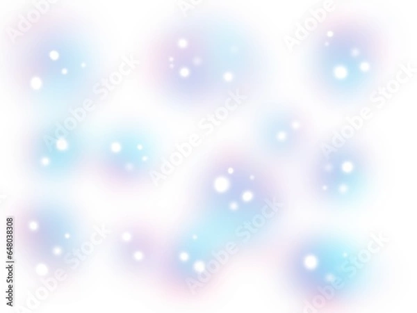 Fototapeta 少女漫画エフェクト　ふわふわ