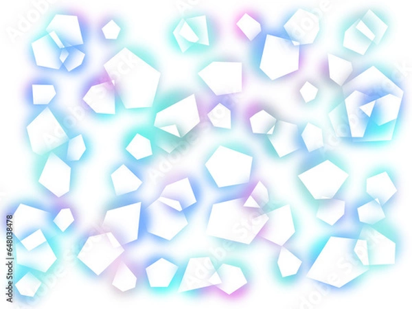 Obraz 少女漫画風エフェクト　キラキラ