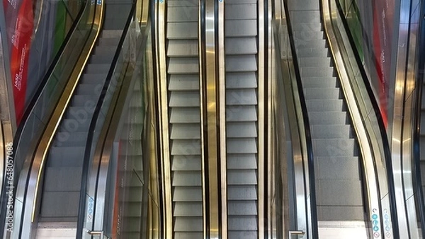 Obraz Rolltreppen im Detail