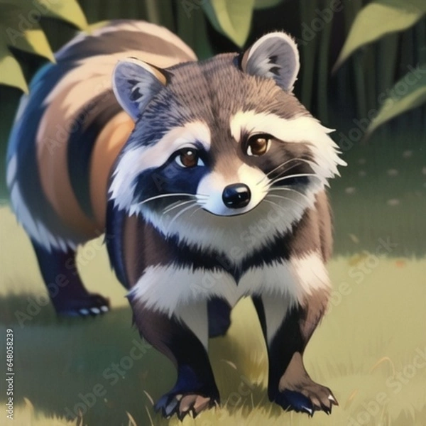 Obraz アライグマ