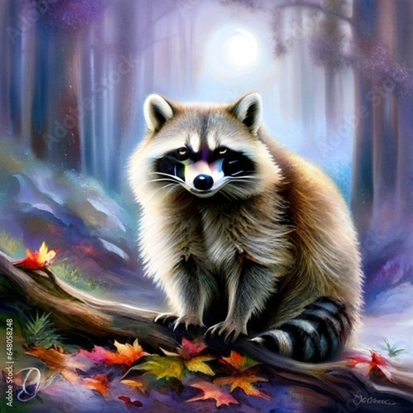 Obraz アライグマ