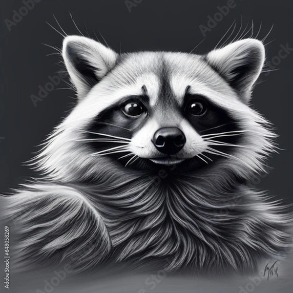 Obraz アライグマ