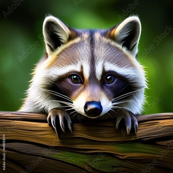 Obraz アライグマ