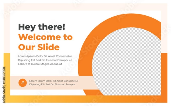 Obraz Video and web banner thumbnail design