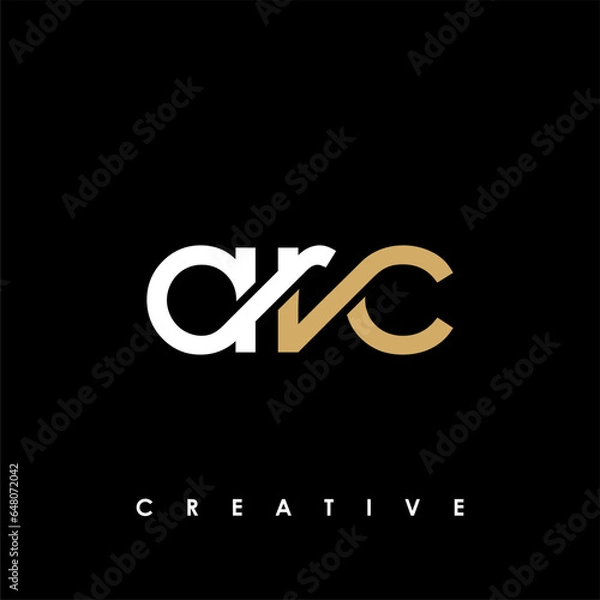 Obraz ARC Letter Initial Logo Design Template Vector Illustration