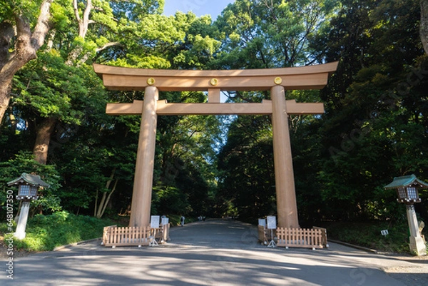 Fototapeta 明治神宮 第一鳥居