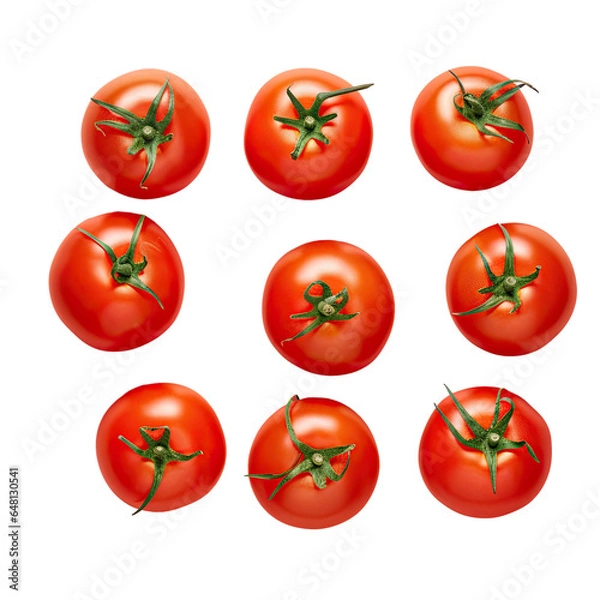 Fototapeta Tomatoes, tomatoes top view.