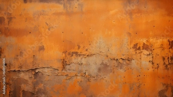 Obraz Orange Grunge Textured vintage old aged wallpaper background
