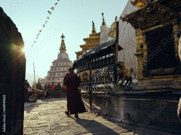 Obraz Stupas in Nepal