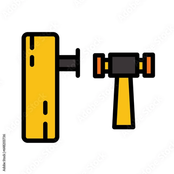 Obraz  Mason Nails Tool Icon