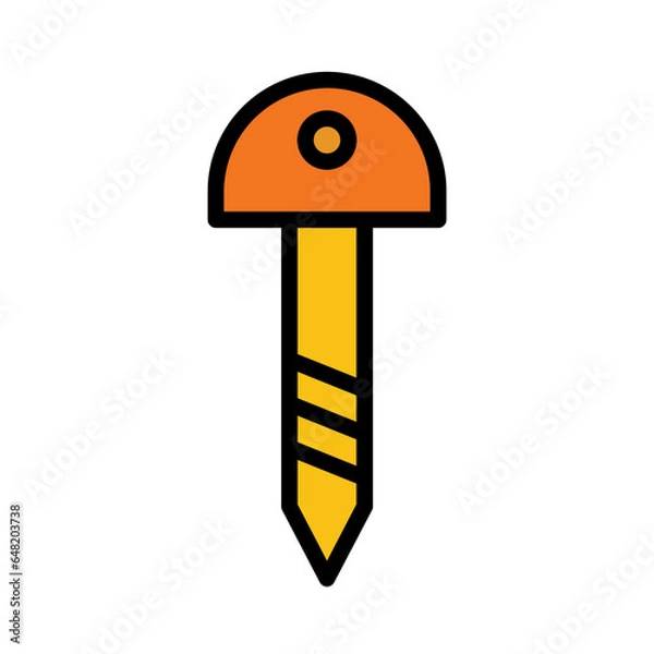 Obraz  Nail Tool Work Icon
