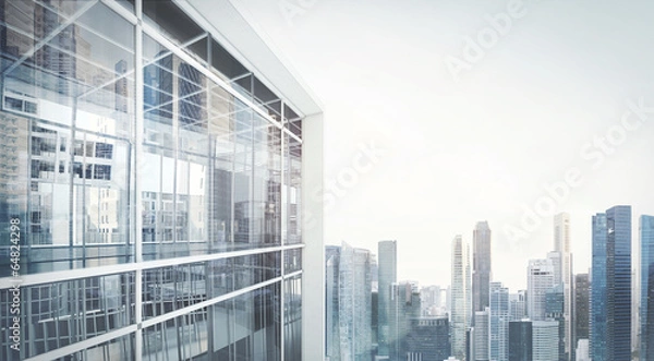 Obraz budynek biurowy na zewnątrz