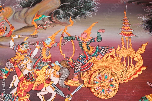 Fototapeta Giant war story