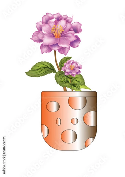 Obraz flower in a pot