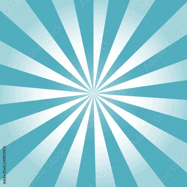 Obraz Vintage turquoise rays background