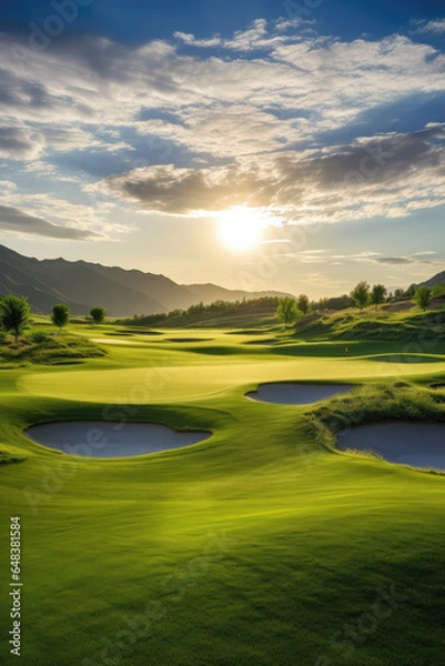 Obraz Golf Cours View