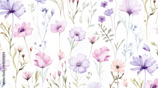 Fototapeta Floral Pattern Abstract Background