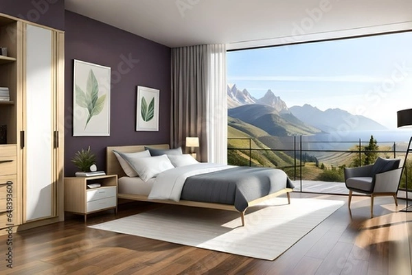 Obraz Bedroom interior design 