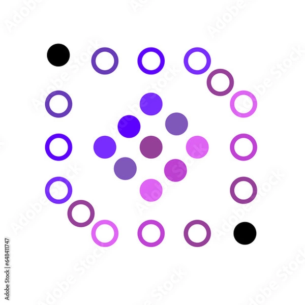 Fototapeta abstract 3d sphere