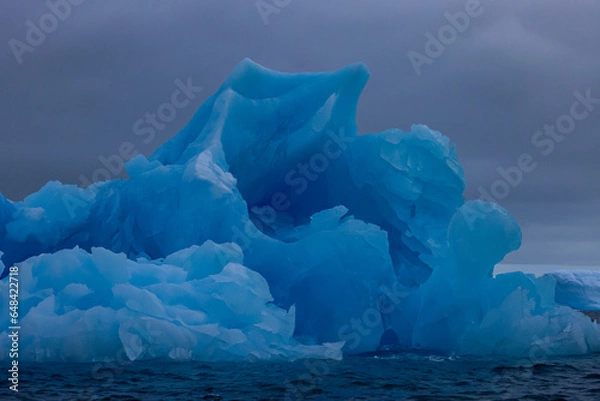 Obraz iceberg in polar regions