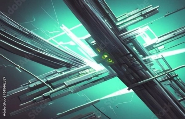 Obraz abstract background with lines