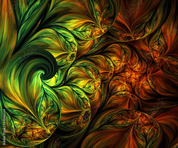 Fototapeta Computer generated fractal artwork