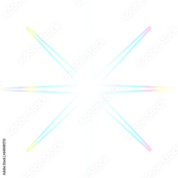 Fototapeta isolate minimalist sparkle star elements