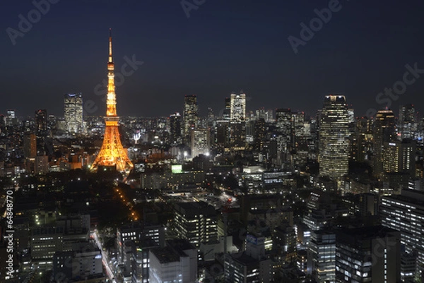 Obraz 東京の夜景