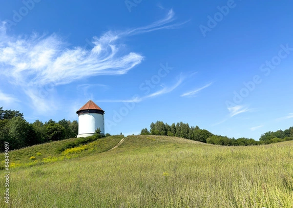 Obraz Old tower on the hill