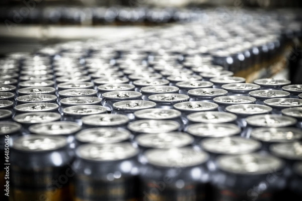 Fototapeta puszka piwa