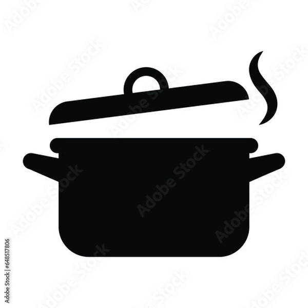 Obraz Stew, stove, cooking icon