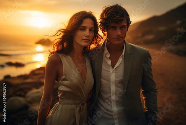 Obraz Pärchen am Strand