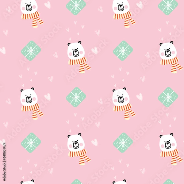 Fototapeta seamless pattern with berds