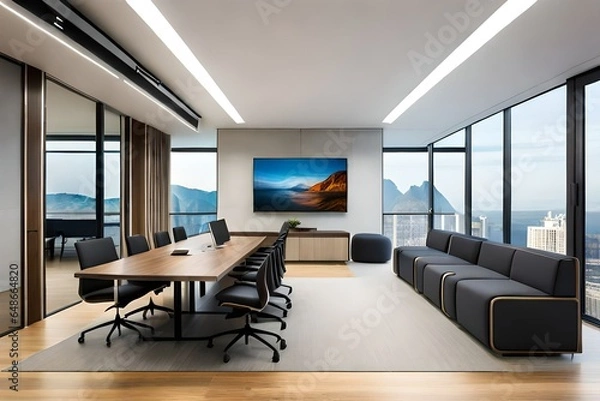 Obraz modern living room