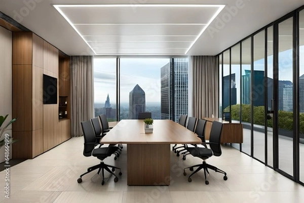 Obraz modern office interior