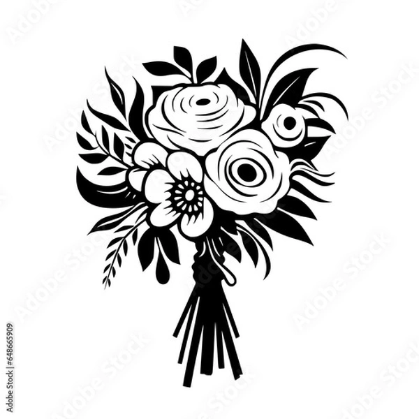 Obraz Bouquet Vector