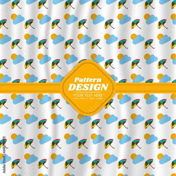 Fototapeta pattern background design