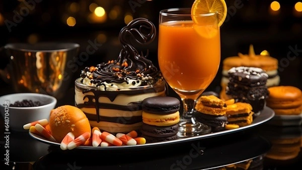 Obraz ハロウィンをモチーフにしたスイーツ