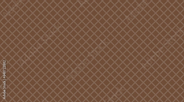 Fototapeta Flavored Cream Melted on Wafer Background Vector Illustration