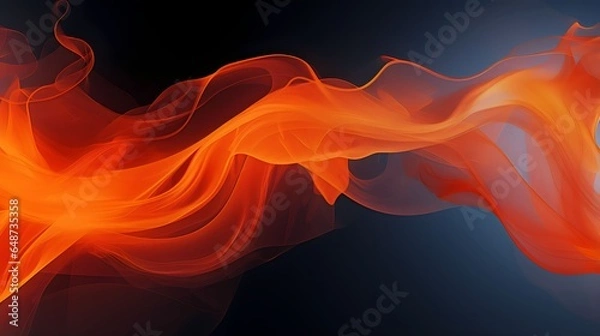 Fototapeta abstract fire background with copy space 