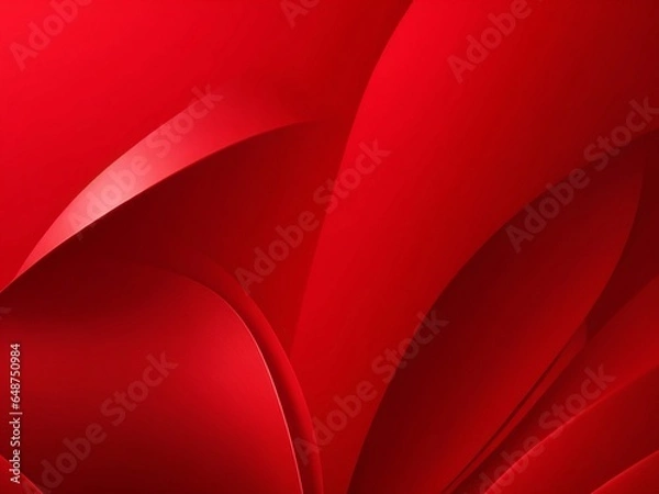 Fototapeta Abstract Fluid red wallpaper background, Generative AI