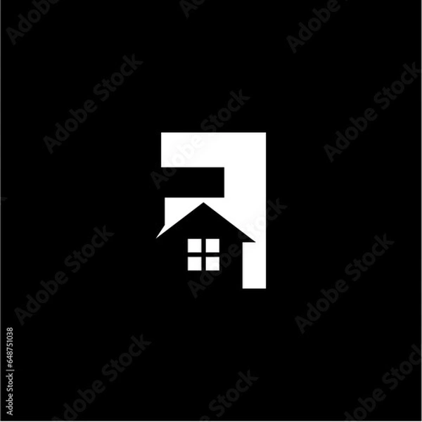 Obraz F House Logo